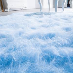 Tapis Banyo Fibres synthétiques - Bleu clair - 70 x 100 cm