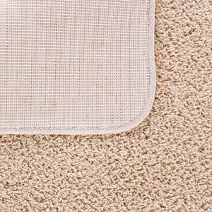 Tapis shaggy KiYDOO I Fibres synthétiques - Beige - 160 x 230 cm