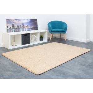 Tapis shaggy KiYDOO I Fibres synthétiques - Beige - 200 x 290 cm