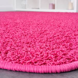 Tapis shaggy KiYDOO I Fibres synthétiques - Rose foncé - 200 x 290 cm