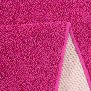 Tapis shaggy KiYDOO I Fibres synthétiques - Rose foncé - 200 x 290 cm