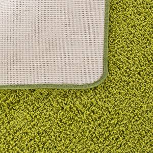 Tapis shaggy KiYDOO I Fibres synthétiques - Vert pistache - 133 x 190 cm