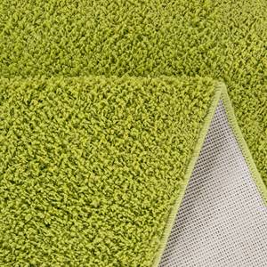 Tapis shaggy KiYDOO I Fibres synthétiques - Vert pistache - 200 x 290 cm