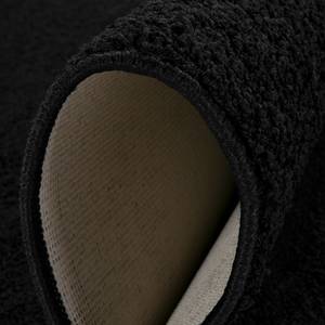 Shaggy-vloerkleed KiYDOO I kunstvezel - Zwart - 160 x 230 cm