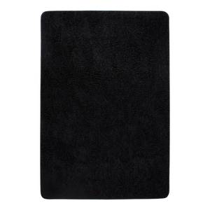 Tapis shaggy KiYDOO I Fibres synthétiques - Noir - 133 x 190 cm