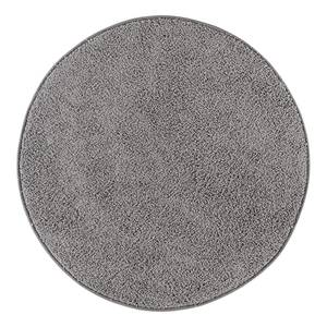 Tapis shaggy KiYDOO II Fibres synthétiques - Gris - Diamètre : 133 cm