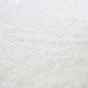 Tapis Shaggy Lambskin II Fibres synthétiques - Blanc - Blanc - Diamètre : 120 cm