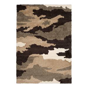 Shaggy Perla Camouflage Kunstfaser - Braun - 243 x 304 cm