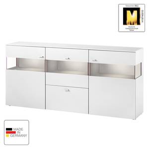 Buffet Anzio Blanc mat - Avec éclairage