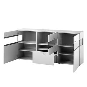 Buffet Anzio Blanc mat - Avec éclairage