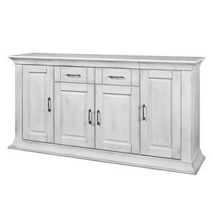 Buffet Aylin II Peuplier partiellement massif Blanc antique