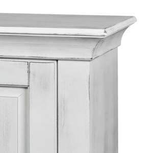 Sideboard Aylin II deels massief populierenhout antiek wit