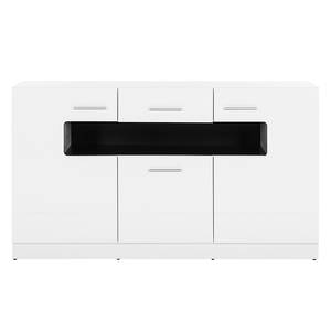 Buffet Bacana blanc brillant - 3 portes et 1 tiroir