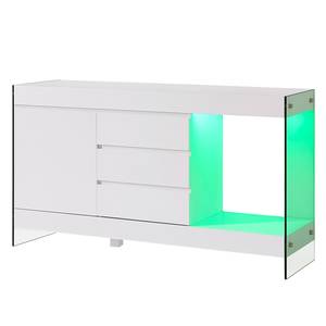 Sideboard Banas I (incl. verlichting) wit