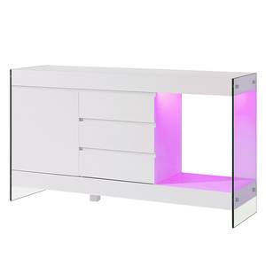 Sideboard Banas I (incl. verlichting) wit
