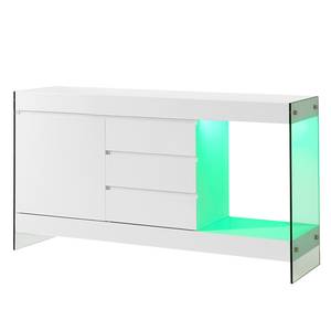 Sideboard Banas I (incl. verlichting) wit