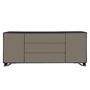 Sideboard Boomerang Grau / Schwarz