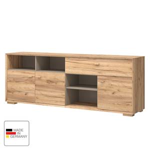 Sideboard Calvi I Eiche Navarra Dekor / Steingrau - Eckig