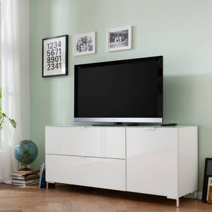 Sideboard Cleo II Weiß Chromfüße