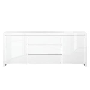 Sideboard Daytona II Hochglanz Weiß