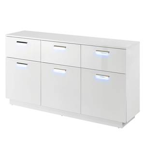 Credenza Delphina II inclusivo di illuminazione - Lucidatura