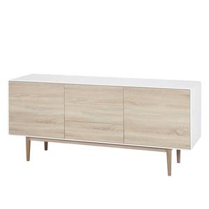 Sideboard Drio Eiche Dekor / Weiß