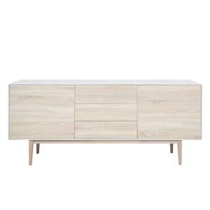 Sideboard Drio Eiche Dekor / Weiß