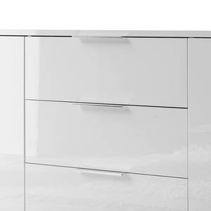 Sideboard Elianto Hochglanz Weiß