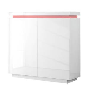 Sideboard Emblaze V (inkl. Beleuchtung) Hochglanz Weiß