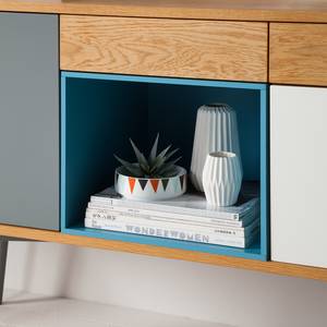 Sideboard Eno I Eiche / Grau