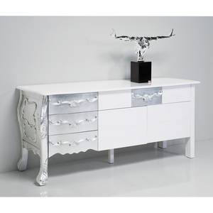 Sideboard Janus Silber - Holzart/Dekor - Holz teilmassiv - 170 x 75 x 56 cm