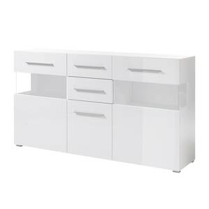 Dressoir Liminka hoogglans wit/wit