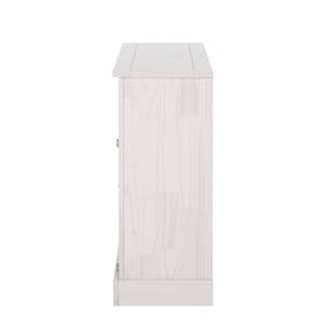 Commode Zacateca (3 portes) Pin massif blanc