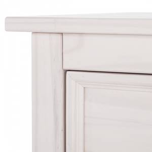 Commode Zacateca (3 portes) Pin massif blanc