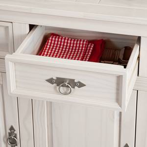 Dressoir Zacateca 3-deurs - massief wit grenenhout