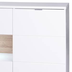 Sideboard Mamberg II (inkl. Beleuchtung) Hochglanz Weiß / Weiß