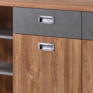 Dressoir Marton Stirling eikenhouten look/licht antracietkleurig