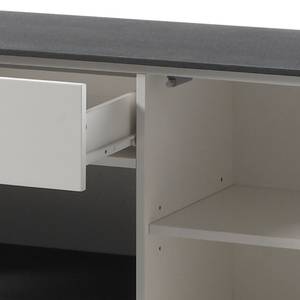 Dressoir Milton I mat wit/steengrijs