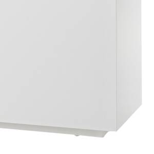 Meuble TV Muna (avec éclairage) Blanc - 180 x 64 x 40 cm