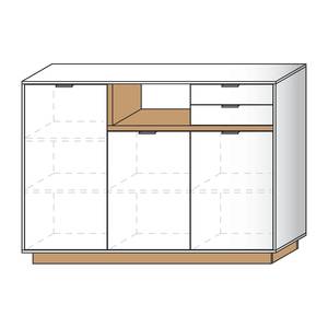 Sideboard My Ell II Graphit / Eiche Dekor