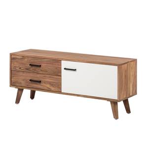 Sideboard Nilsson III deels massief sheeshamhout sheeshamhout/wit