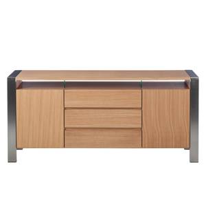 Dressoir Noah eikenhout/roestvrij staal