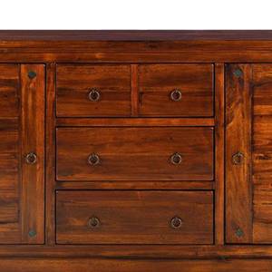 Buffet Pradesh I Acacia partiellement massif Marron