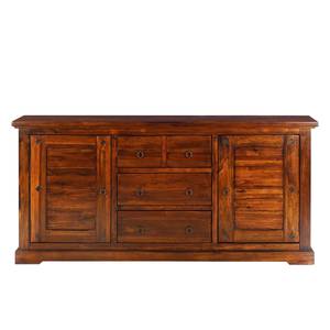 Sideboard Pradesh I Akazie teilmassiv Braun