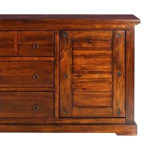 Buffet Pradesh I Acacia partiellement massif Marron