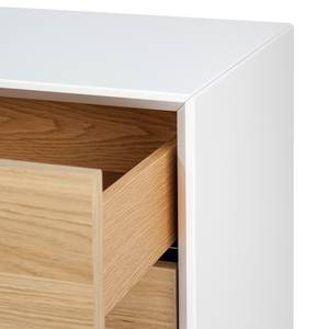 Sideboard Profil I Weiß / Eiche