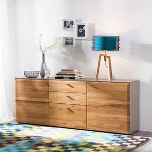 Sideboard Solano I Asteiche / Platingrau