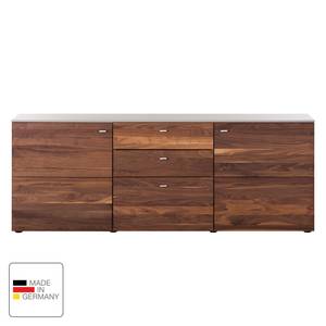 Highboard Misano Notenboomhout/platina bruin