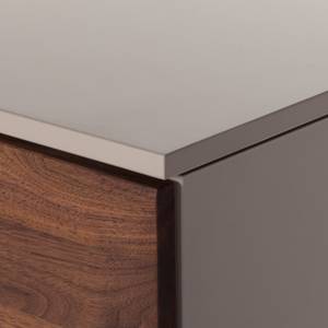 Sideboard Solano I Nussbaum / Platingrau