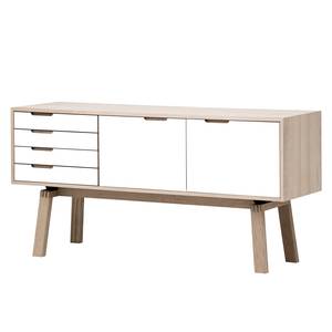 Dressoir Stig I wit - Hoogte: 80 cm